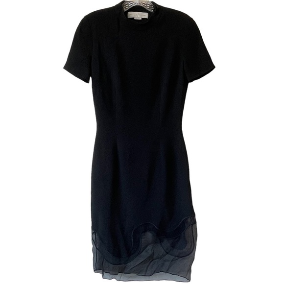 STELLA MCCARTNEY black short sleeve dress - Picture 14 of 14